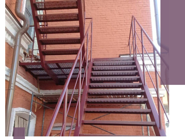 Демонтаж пожарных лестниц быстро и безопасно в Воркуте