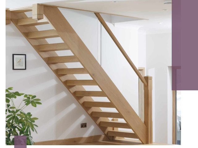 Изготовление деревянных лестниц под ключ в Воркуте для дома