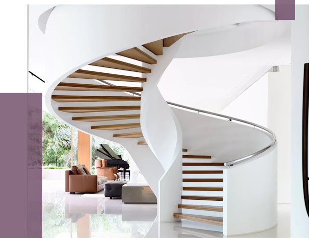 Винтовые лестницы в Воркуте под ключ от 48835 руб. | ПРОЛЁТ-Врк