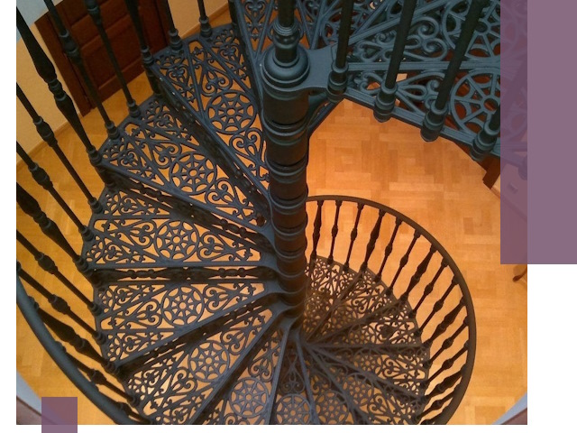 Винтовые лестницы под ключ в Воркуте: производство и монтаж