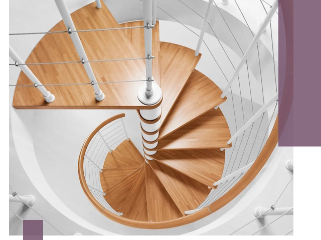 Изготовление винтовых лестниц под ключ в Воркуте