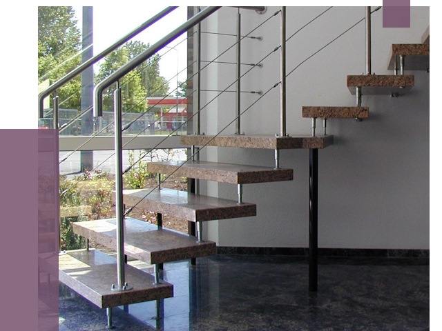 Лестницы на больцах в Воркуте от 8019 руб. под ключ | ПРОЛЁТ-Врк