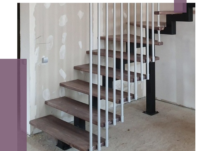 Монтаж лестниц на больцах в Воркуте от 8430 руб. — надежно| ПРОЛЁТ-Врк