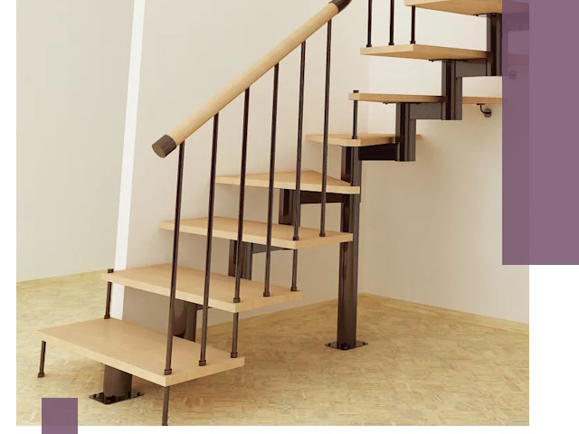 Монтаж лестниц на больцах в Воркуте — быстро и надежно