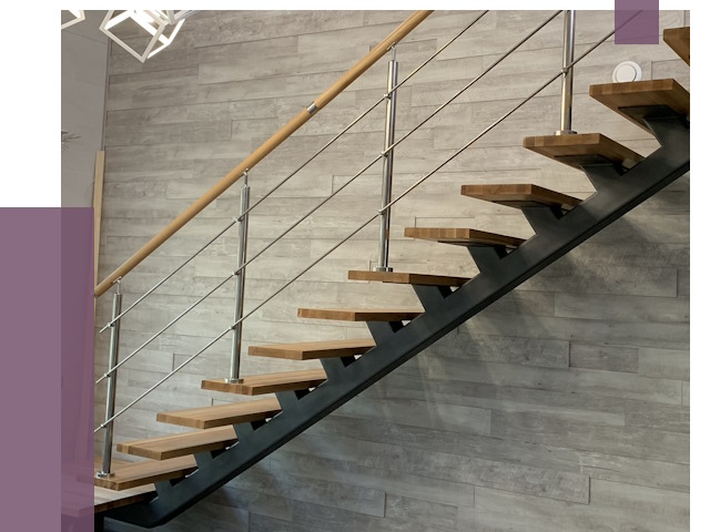 Изготовление лестниц на монокосоуре в Воркуте от 76593 руб. 