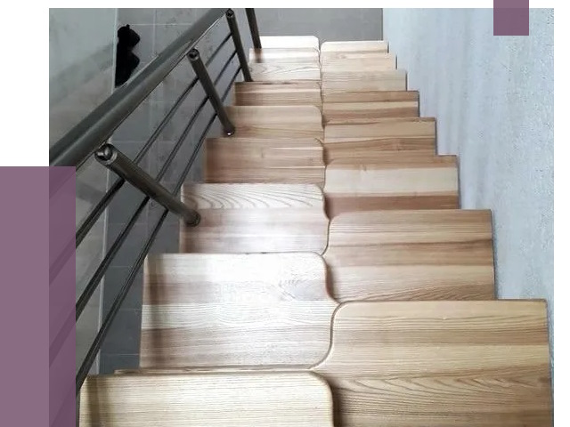 Лестницы гусиный шаг в Воркуте от 13108 руб. под ключ | ПРОЛЁТ-Врк