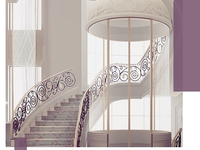 Элитные лестницы на заказ высокого класса в Воркуте