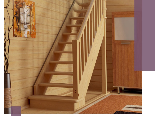 Лестницы эконом класса под ключ в Воркуте — недорого и быстро