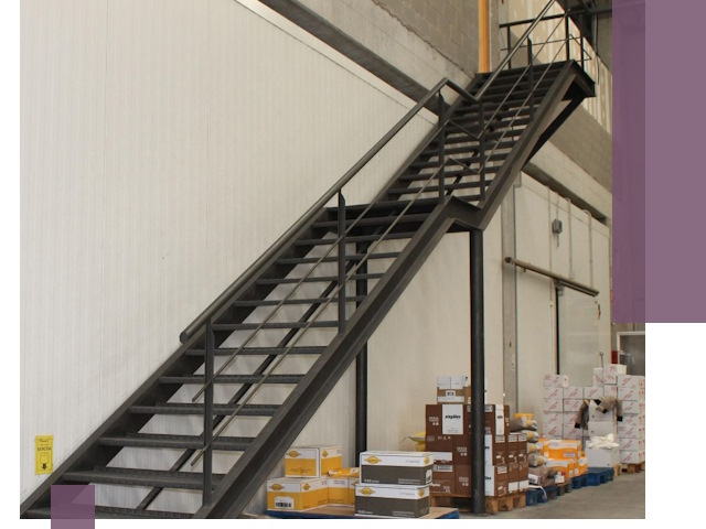 Лестницы для производства в Воркуте — изготовление и монтаж