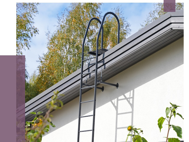 Лестницы на крышу в Воркуте от 19225 руб. — монтаж и монтаж ПРОЛЁТ-Врк