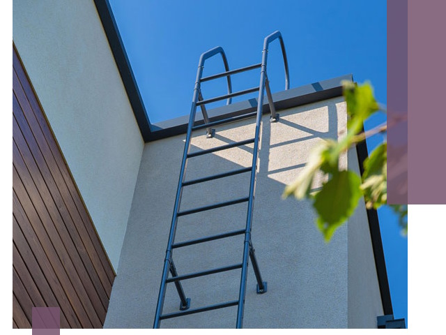 Лестницы на крышу в Воркуте — изготовление, монтаж, демонтаж