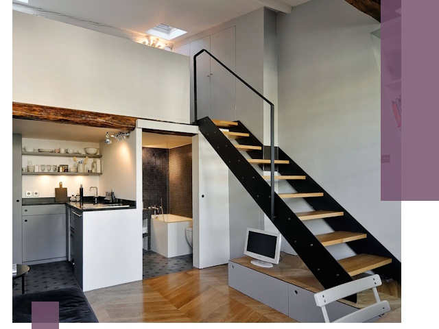 Лестницы на антресоль под ключ в Воркуте — изготовление и монтаж