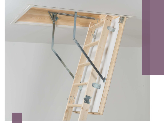 Установка чердачной лестницы под ключ в Воркуте