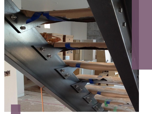 Усиление лестничных конструкций и усиление опор в Воркуте