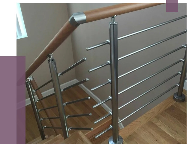 Изготовление перил в Воркуте от 4626 руб. — перила на заказ | ПРОЛЁТ-Врк