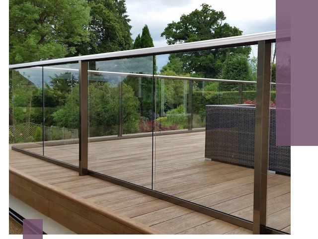 Алюминиевые перила на заказ в Воркуте — монтаж и гарантия