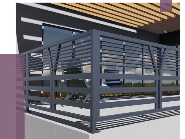 Изготовление балконных ограждений в Воркуте от 10795 руб. | ПРОЛЁТ-Врк