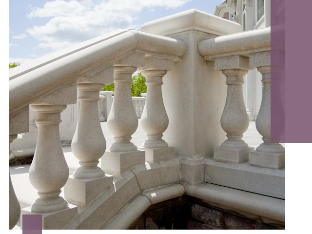 Балюстрады из металла и камня под ключ в Воркуте