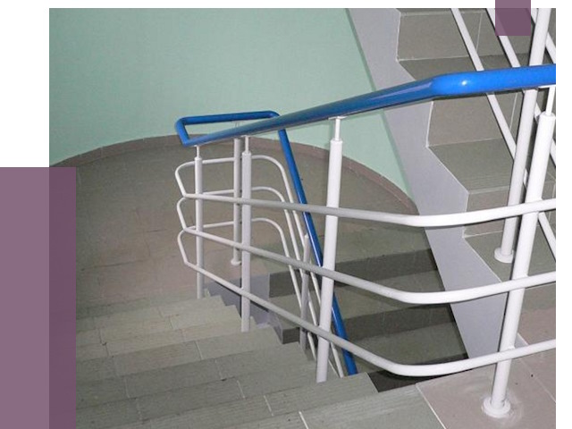 Перила в подъезде в Воркуте — установка и замена от 7454 руб. | ПРОЛЁТ-Врк