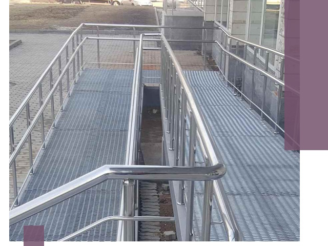 Монтаж пандусов любой сложности в Воркуте за короткие сроки