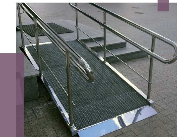 Монтаж пандусов для инвалидов в Воркуте от 8657 руб. под ключ | ПРОЛЁТ-Врк