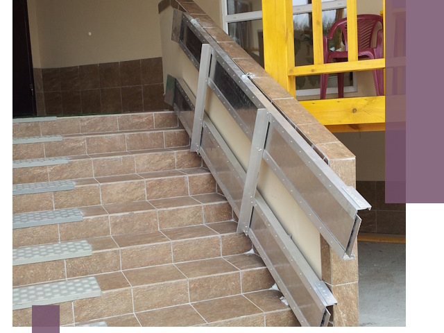 Откидные пандусы под ключ в Воркуте — монтаж и демонтаж