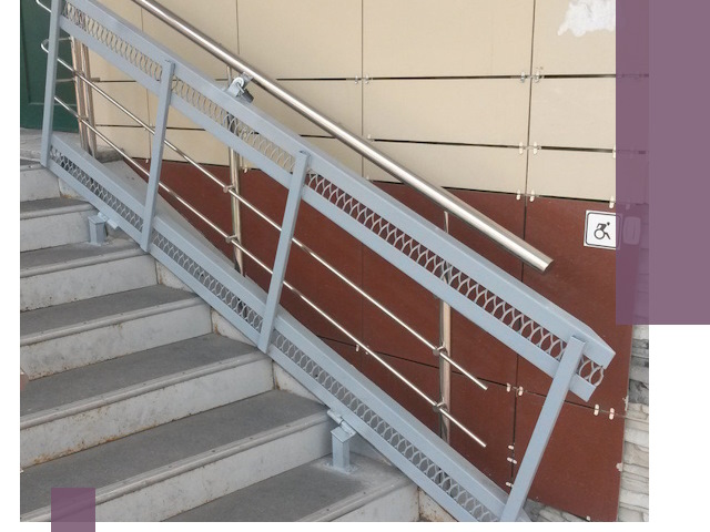 Изготовление откидных пандусов под ключ в Воркуте