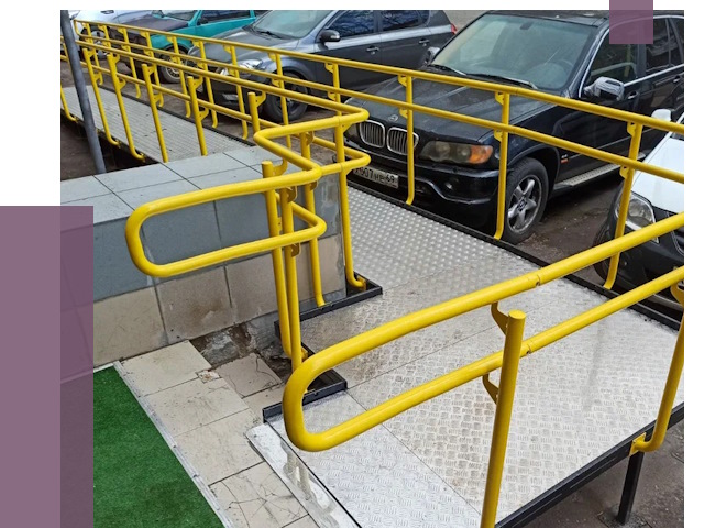 Стационарные пандусы в Воркуте от 12337 руб. | ПРОЛЁТ-Врк