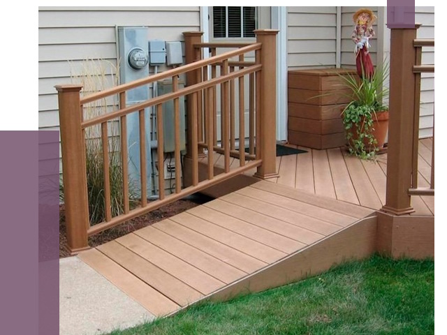 Пандус на крыльцо в Воркуте под ключ от 7814 руб. 