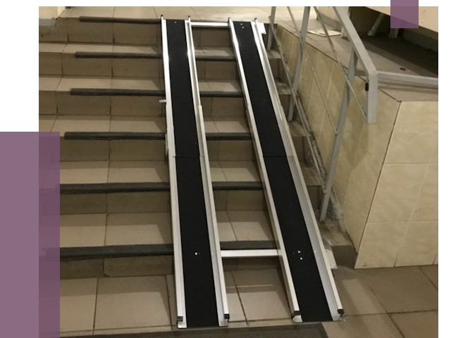 Установка пандуса в подъезд в Воркуте от 8019 руб. под ключ | ПРОЛЁТ-Врк