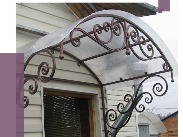 Изготовление козырьков в Воркуте от 7402 руб. — заказать | ПРОЛЁТ-Врк