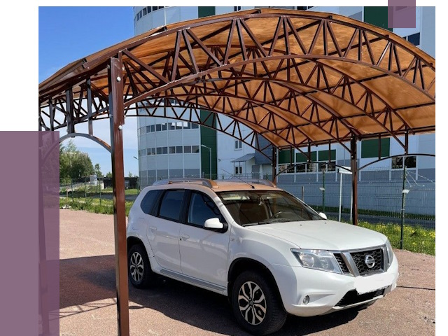 Недорогие навесы в Воркуте от 43180 руб. | ПРОЛЁТ-Врк