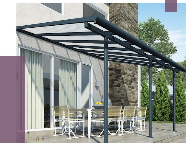 Навесы пристенные в Воркуте от 9150 руб. — монтаж и установка | ПРОЛЁТ-Врк