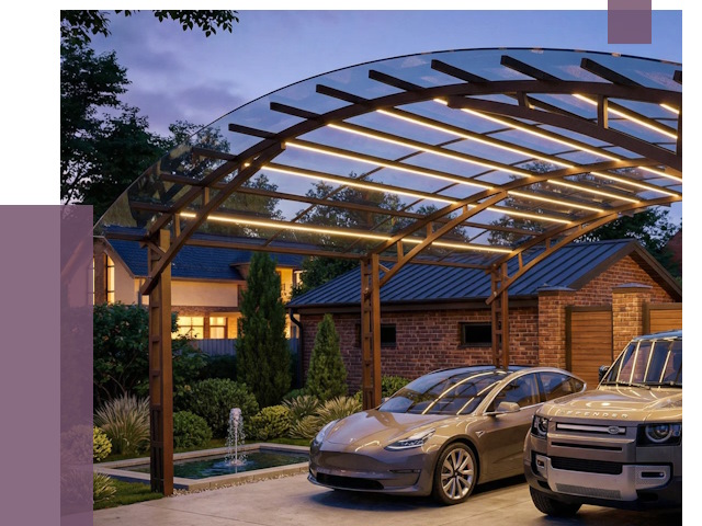 Металлические навесы в Воркуте от 12748 руб. под ключ — ПРОЛЁТ-Врк