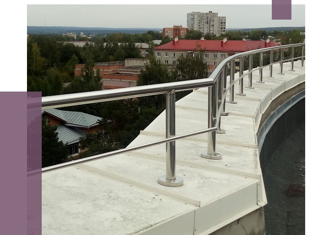 Парапеты и ограждения кровли в Воркуте от 4986 руб. 