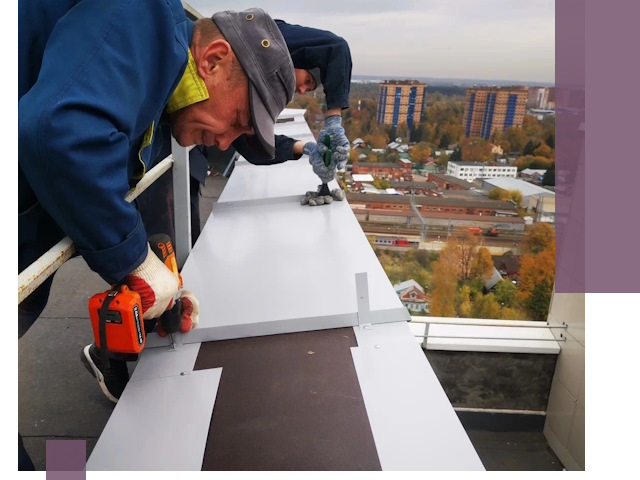 Монтаж парапетов в Воркуте — установка прочных металлических ограждений