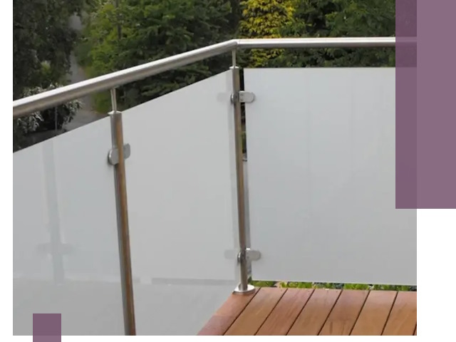 Алюминиевые парапеты для балконов и террас в Воркуте