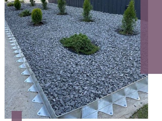 Оцинкованные металлические бордюры под заказ в Воркуте