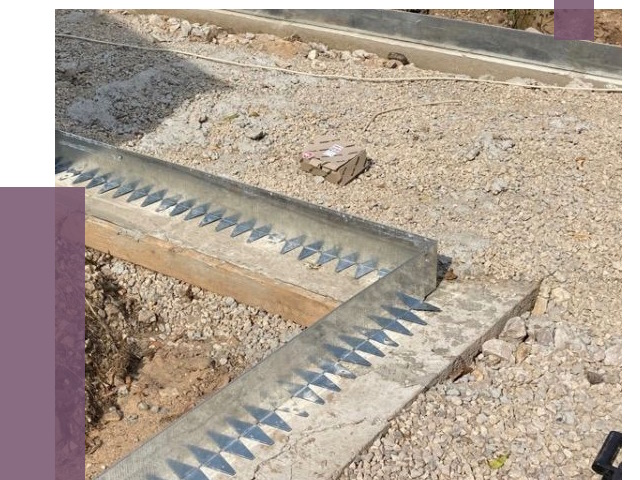 Нержавеющие бордюры в Воркуте от 4832 руб. под ключ | ПРОЛЁТ-Врк