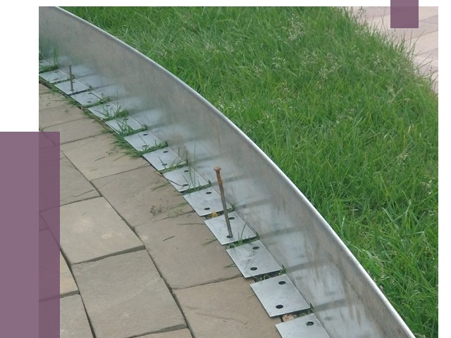 Металлические бордюры для тротуаров в Воркуте от 8739 руб.