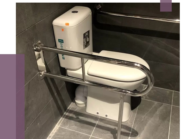 Поручни для санузлов в Воркуте от 4318 руб.  | ПРОЛЁТ-Врк